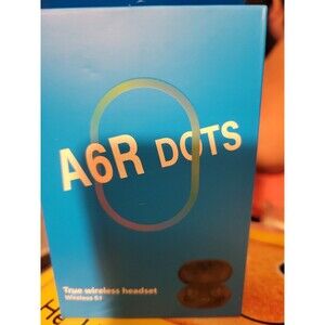 A6R Dots Earbuds, in original package, never used
